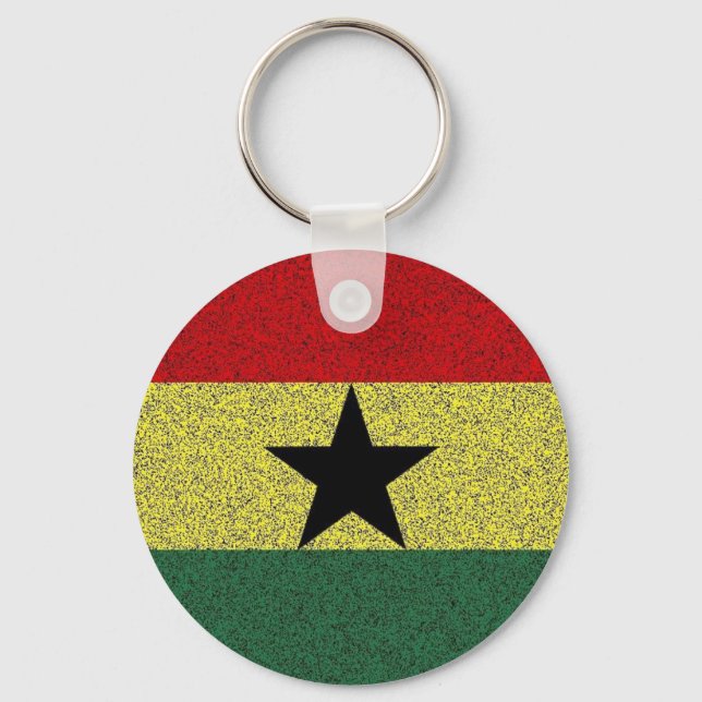 reggae star key ring (Front)