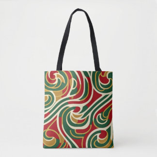 Reggae Tribal Pop Art Tote Bag