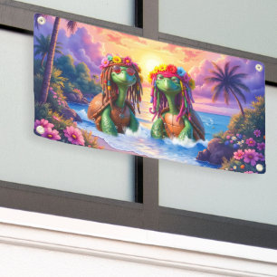 Reggae Turtles – Island Vibes Forever. Banner