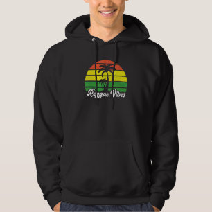 Reggae Vibes Jamaica Caribbean Music Rasta Rastafa Hoodie