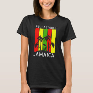 Reggae Vibes Men Women Jamaica Reggae Music Reggae T-Shirt