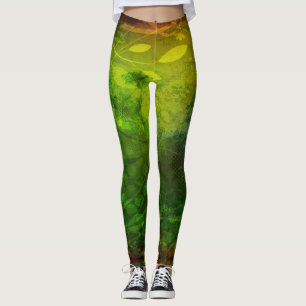Reggae Vibrations - Power Yoga Leggings