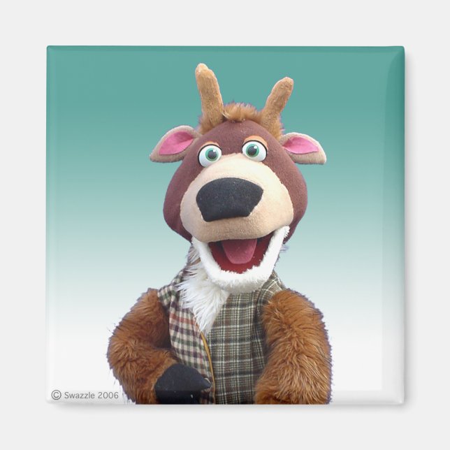 Reggie the Reindeer Magnet (Front)