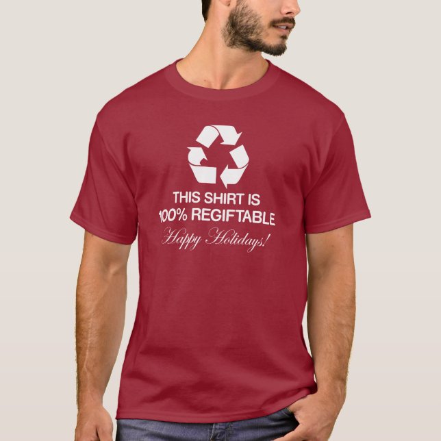 Regiftable Shirt - Dark (Front)