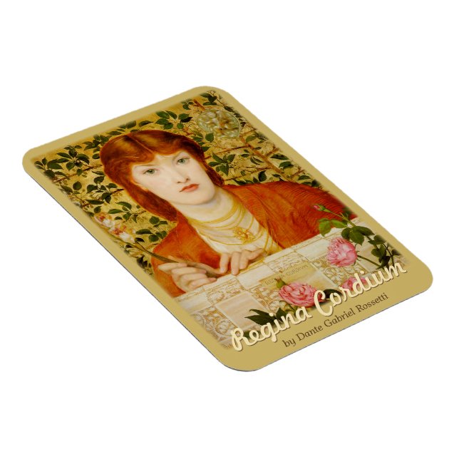 Regina Cordium CC0653 Rossetti Fridge Collection Magnet (Right Side)