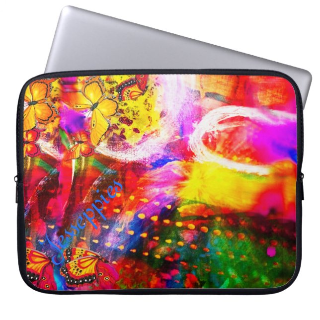 Regina Jesseppie's 12"~13"~or 15" laptop/airbook Laptop Sleeve (Front)