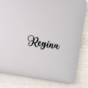 Regina Name - Handwritten Calligraphy