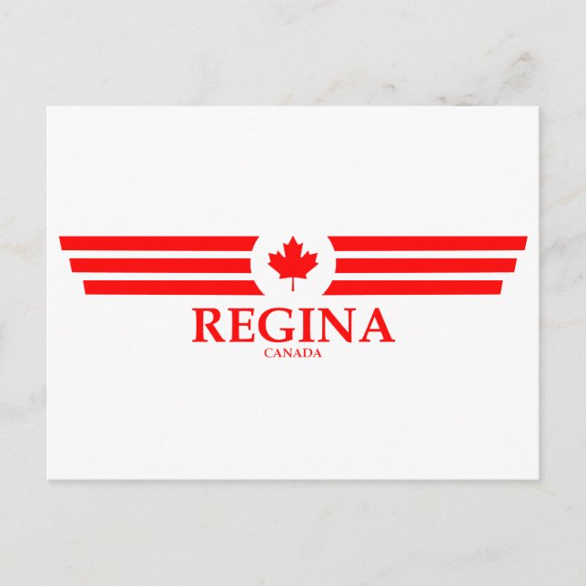 REGINA POSTCARD (Front)