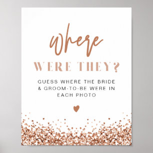 REGINA Rose Gold Sequins Where Were They Sign