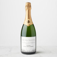 REGINA Silver Glitter Sequins Bachelorette 