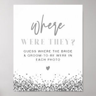 REGINA Silver Sequins Disco Where Were They Sign