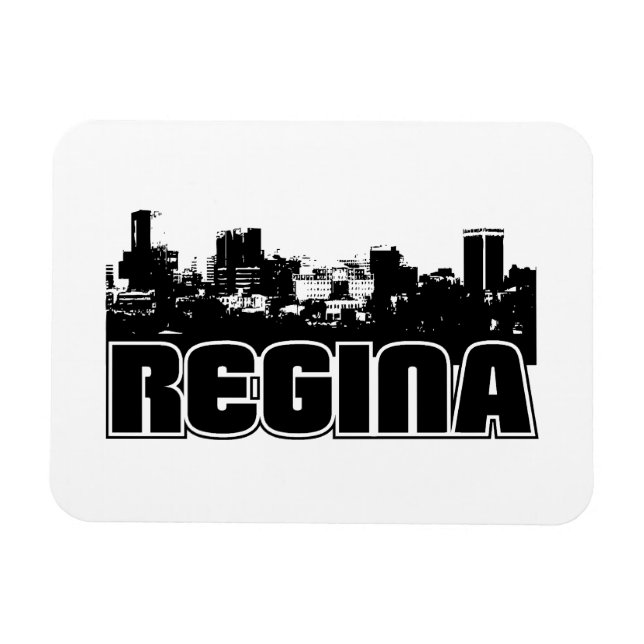 Regina Skyline Magnet (Horizontal)