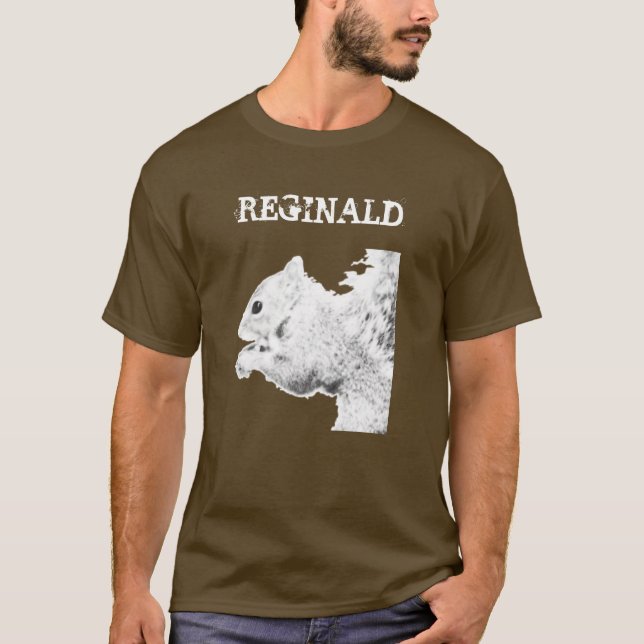 Reginald The Squirrel T-Shirt (Front)