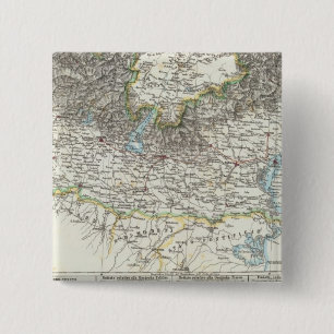 Region of Lombardy 15 Cm Square Badge