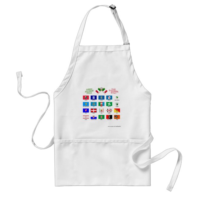 Regional Flags of Italy Standard Apron (Front)
