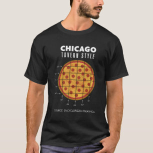 Regional Pizza Chicago Tavern Style T-Shirt