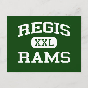 Regis - Rams - Regis High School - Stayton Oregon Postcard