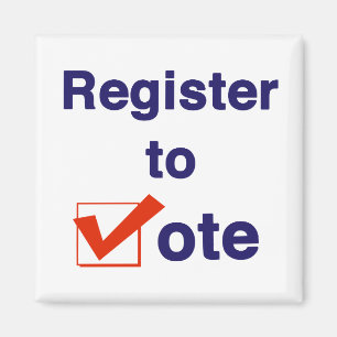 Register To Vote 2022 Magnet