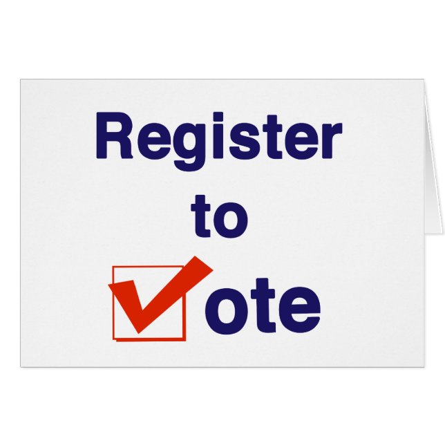 Register To Vote 2024 (Front Horizontal)