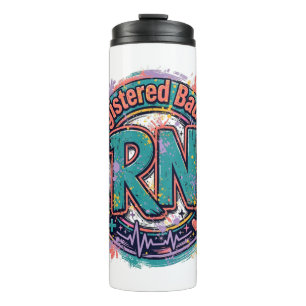 Registered Badass RN Thermal Tumbler