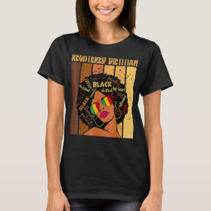 Registered Dietician Black History Queen Melanin A T-Shirt