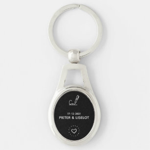 Registered Home Partnership Gift Key Ring
