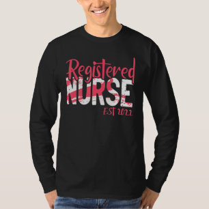 Registered Nurse 2022 Cna Nursing Medicine Clinic T-Shirt