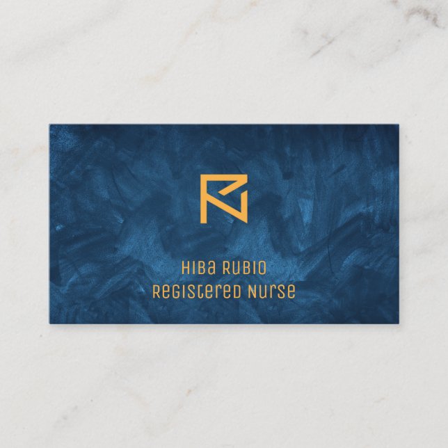 Registered Nurse Business Card  (Front)