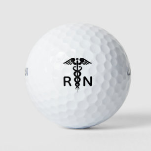 Registered Nurse Caduceus RN Custom Golf Balls