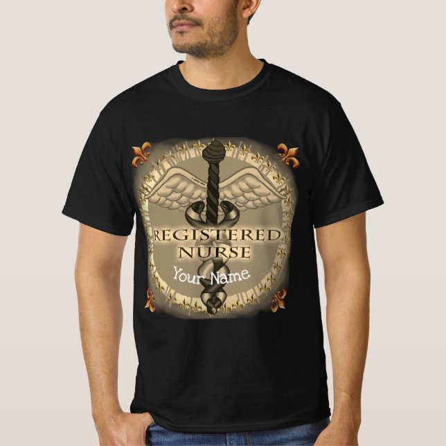 Registered Nurse Caduceus T-Shirt (Front)