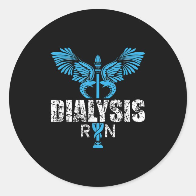 Registered Nurse Classic Round Sticker (Front)