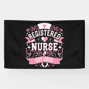 Registered Nurse Est 2025 Nursing Student Banner