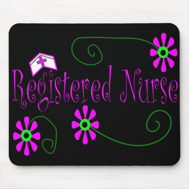 Registered Nurse gifts-- Mouse Pad (Front)
