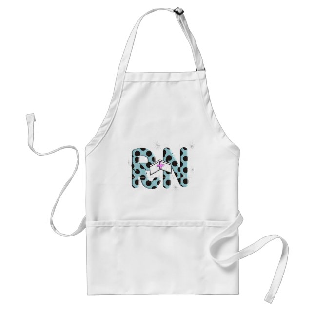 Registered Nurse Gifts "RN" Standard Apron (Front)
