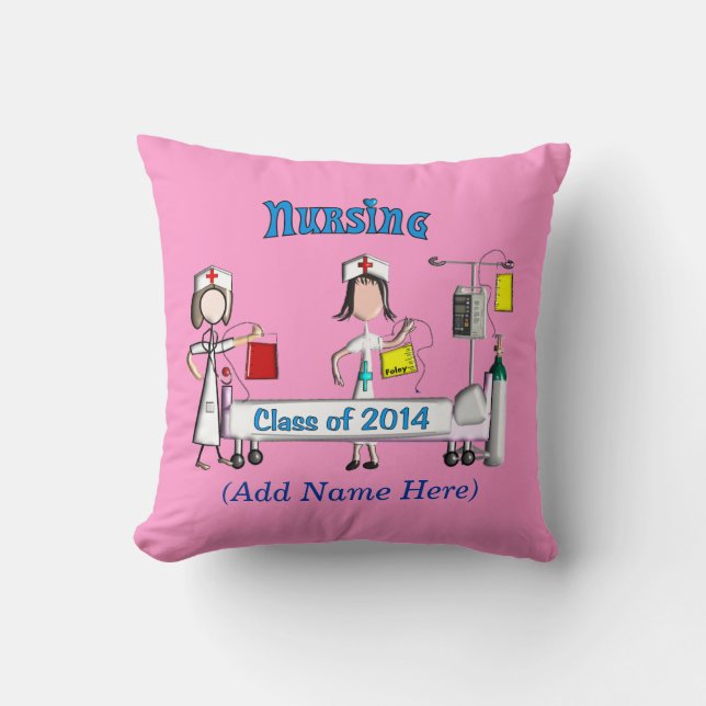 Registered Nurse Graduation Pillow 2014 (Front)