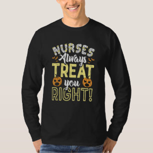 Registered Nurse Halloween Costume Medical Pumpkin T-Shirt