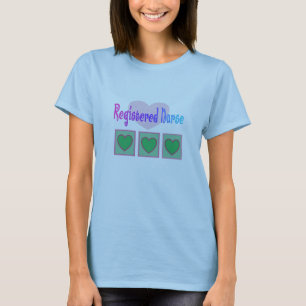 Registered Nurse HEARTS T-Shirt