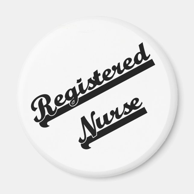 Registered Nurse Magnet (Front)