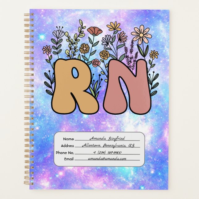 Registered Nurse Planner (Front)