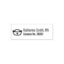 Registered Nurse Professional Self-inking Stamp