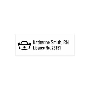 Registered Nurse Professional Self-inking Stamp