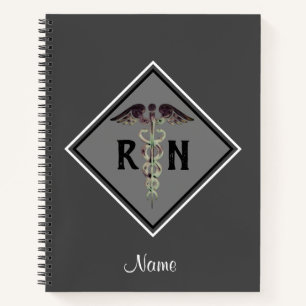 Registered Nurse RN Caduceus Medical Personalised Notebook