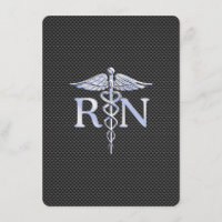 Registered Nurse RN Caduceus Snakes
