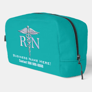 Registered Nurse RN Caduceus with text Dopp Kit