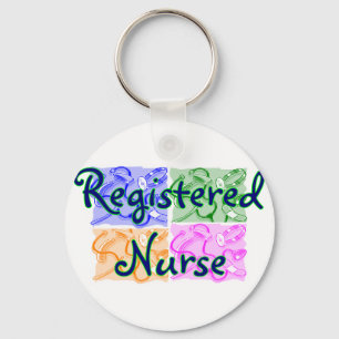 Registered Nurse T-Shirts & Gifts--Unique items Key Ring