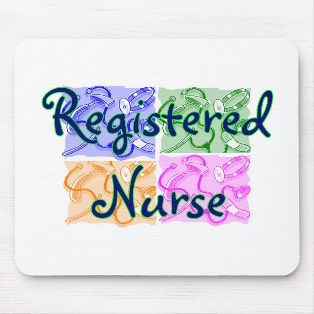 Registered Nurse T-Shirts & Gifts--Unique items Mouse Pad (Front)