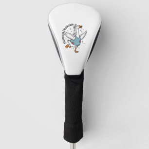 Registered Silly Goose Vintage Vector Shirt Design Golf Head Cover