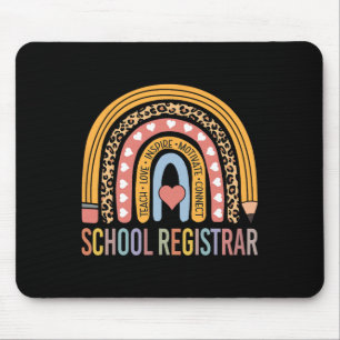 Registrar 100th Day Of School Recorder Mouse Pad