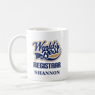 Registrar Personalised Mug Gift