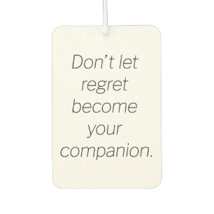 Regret Air Freshener